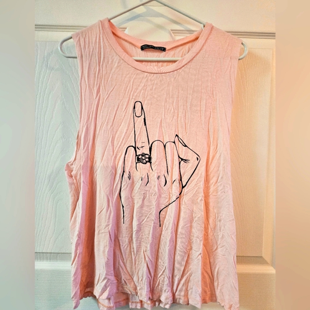 Engagement tank top